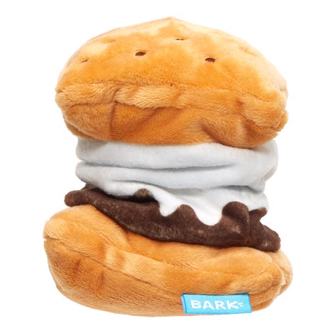 Bark For Dog Multicolored Plush More S'mores Dog Toy 1 pk (Pack of 3)