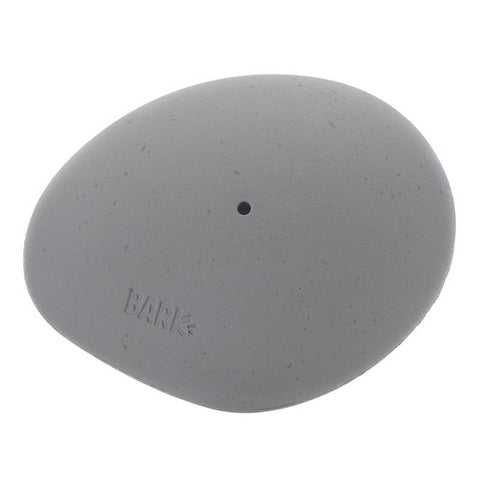 Bark For Dog Gray Sturdy Stone Dog Toy 1 pk (Pack of 3)