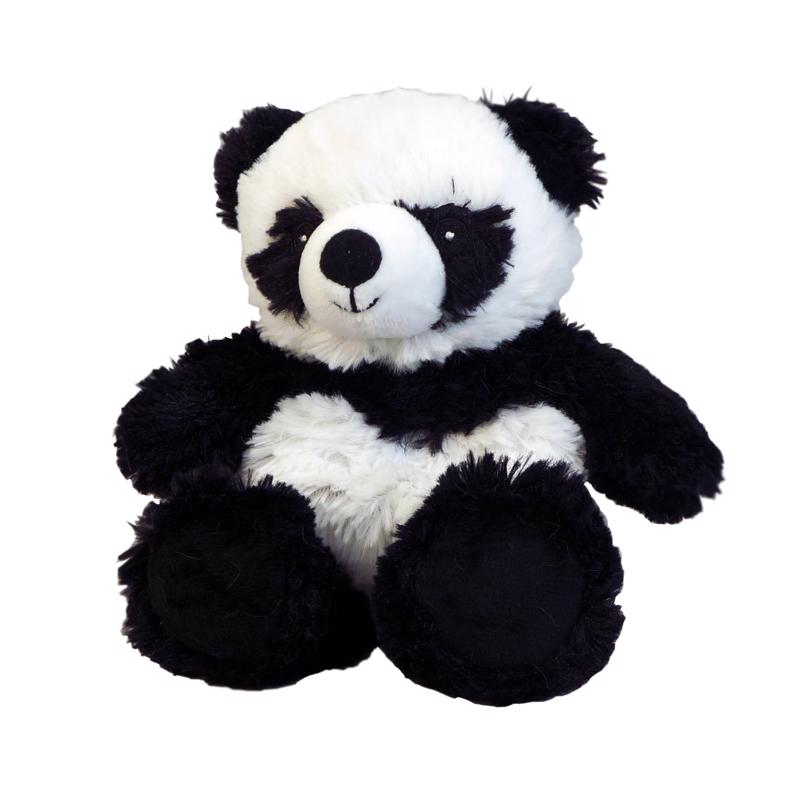 Warmies Junior Panda Stuffed Animals Black/White 1 pc