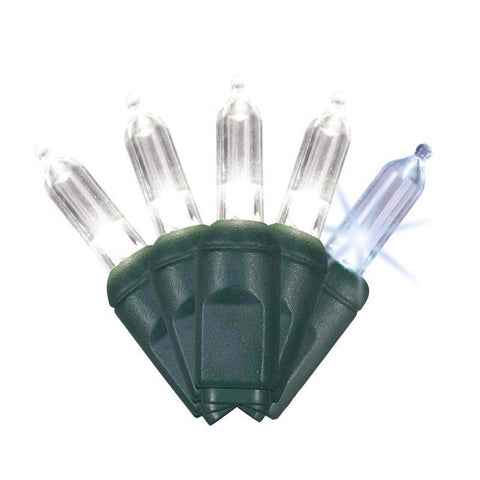 Celebrations Platinum LED T5 Pure White 50 ct String Christmas Lights 25 ft.