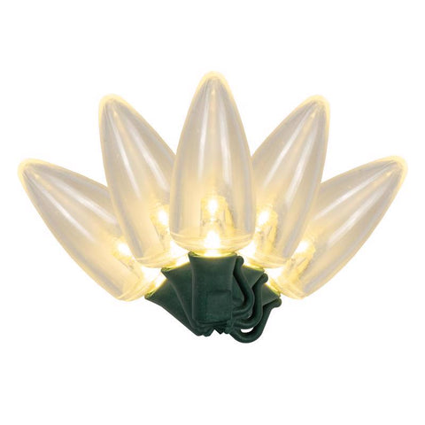 Celebrations Platinum LED C9 Warm White 25 ct String Christmas Lights 25 ft.