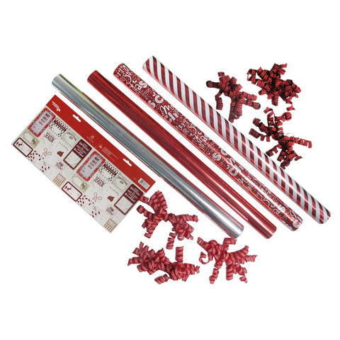Paper Images Assorted Holiday Gift Wrap Kit (Pack of 6)