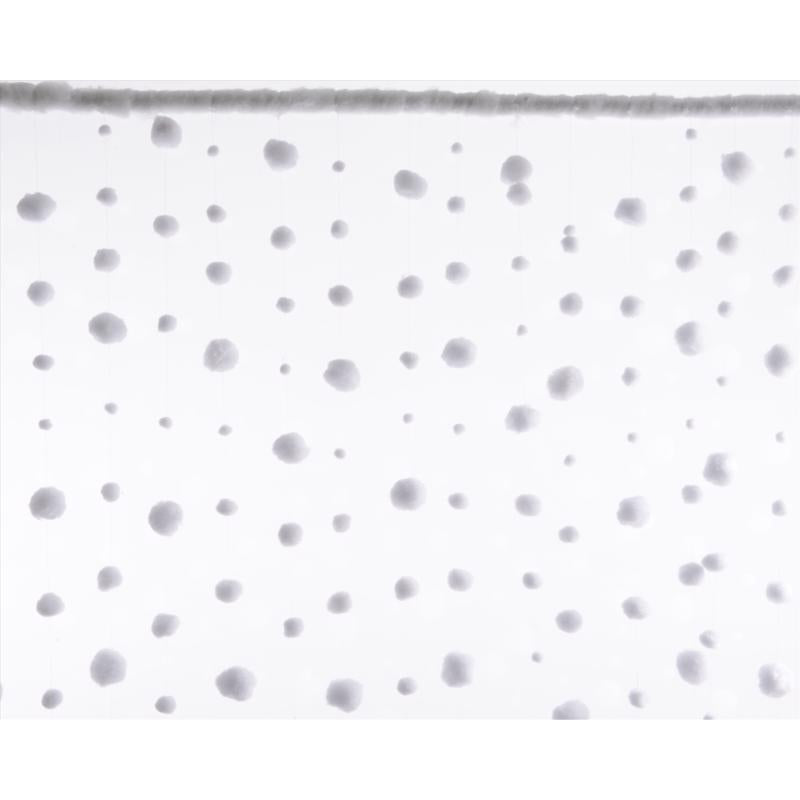 Decoris White Snowflake Snowflake 62 in. (Pack of 4)