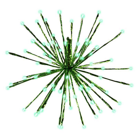 Celebrations LED Green 3-in-1 Radiant Blast 16 in. Hanging Decor