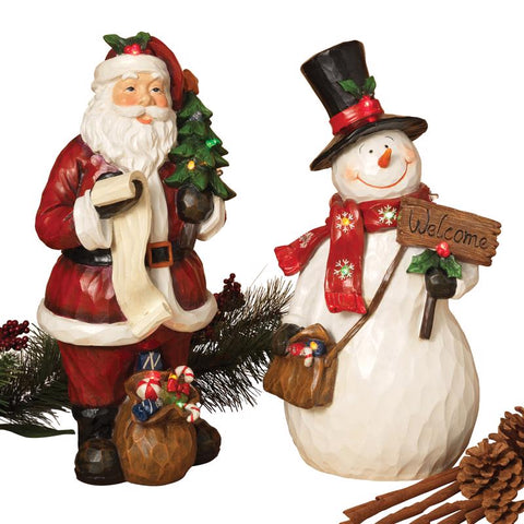 Gerson Multicolored Lighted Figurine 16.5 in. (Pack of 4)
