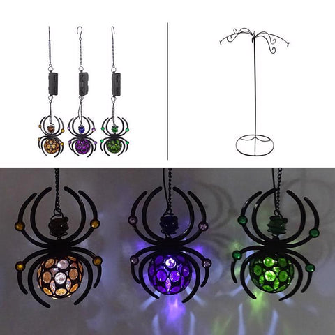 Alpine 6 Spider Hanging Decor (Pack of 12)