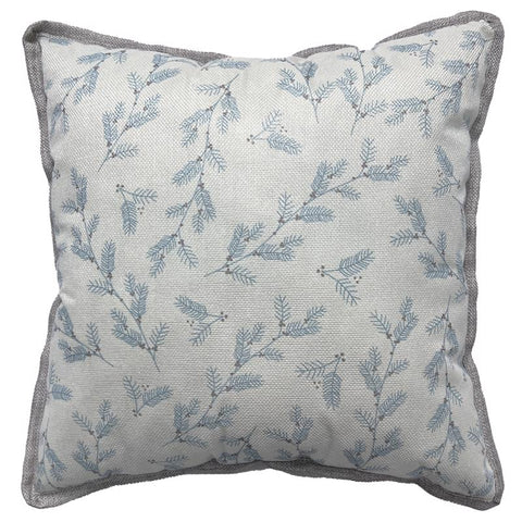 Celebrations Home Multicolored Frosty Christmas Holly Berry Pillow 5 in. (Pack of 12)