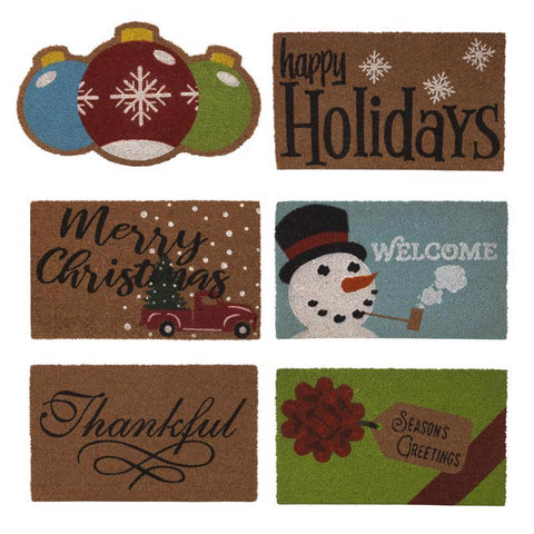 Gerson Christmas Doormat 1 pc (Pack of 12)