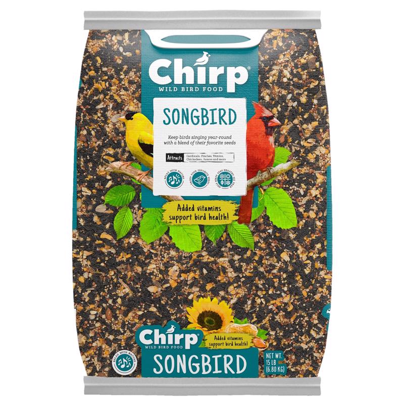 Chirp Songbird Wild Bird Food 15 lb