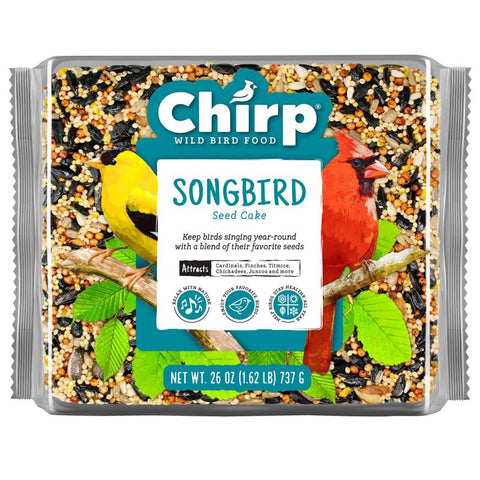 Chirp Songbird Seed Cake 26 oz