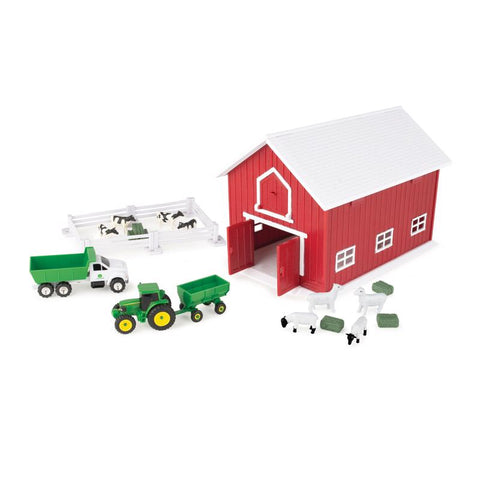 Juguete de set de granja TOMY John Deere multicolor de 24 piezas