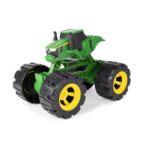 TOMY John Deere Monster Treads Juguete Negro/Verde (Paquete de 2)