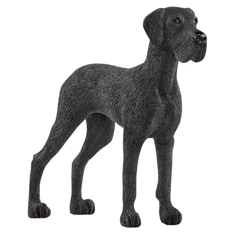 Schleich Great Dane Dog Figurine Black 1 pc (Pack of 5)