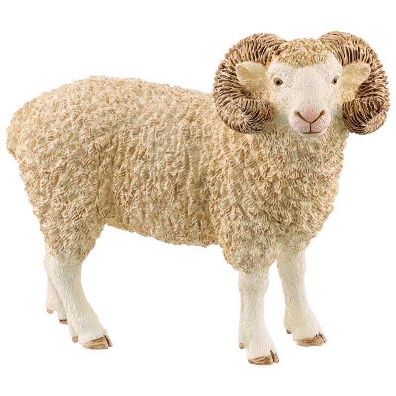 Schleich Schleich Ram Figurine Cream 1 pc (Pack of 5)