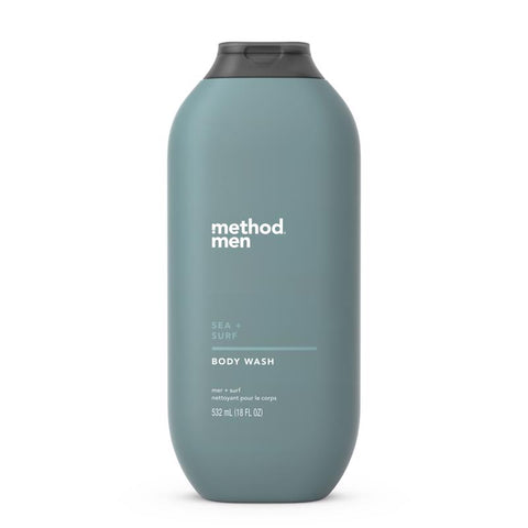 Gel de ducha Method Sea & Surf de 18 oz, paquete de 1 (paquete de 6)