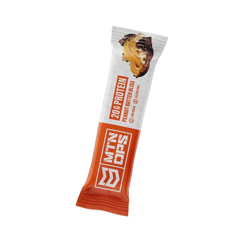MTN OPS Performance Peanut Butter Protein Bar 2 oz Packet (Pack of 10)