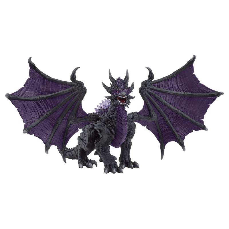 Schleich Eldrador Shadow Dragon Figurine Black/Purple (Pack of 2)
