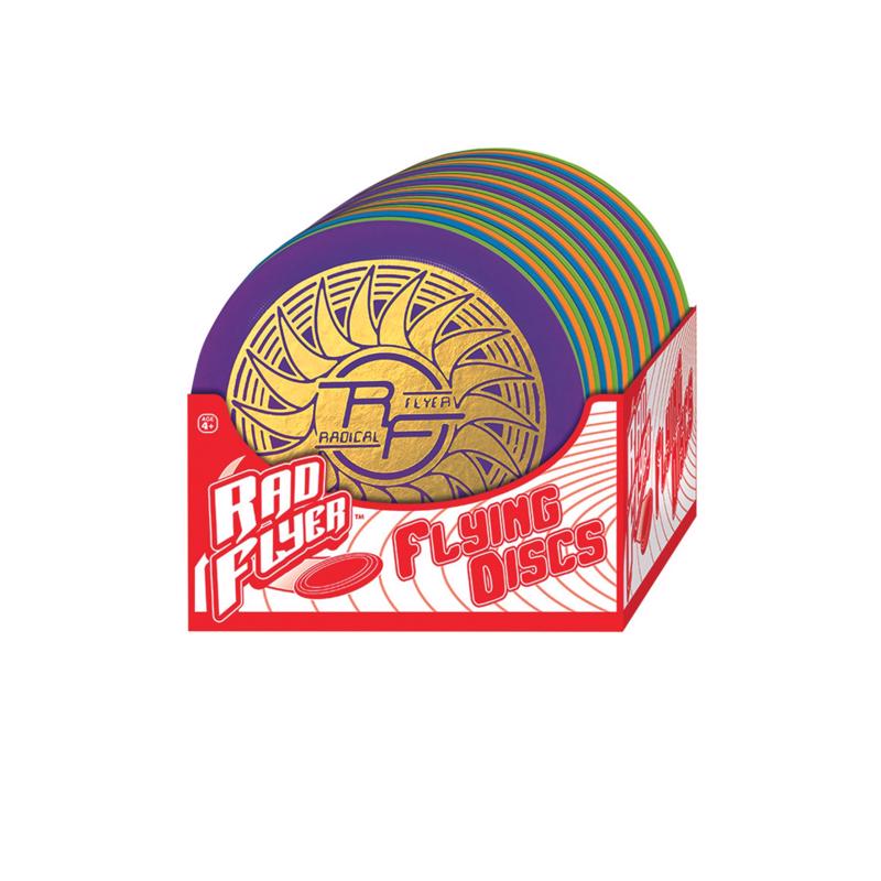 Master Toys Rad Flyer Frisbee Assorted 1 pc (Pack of 36)