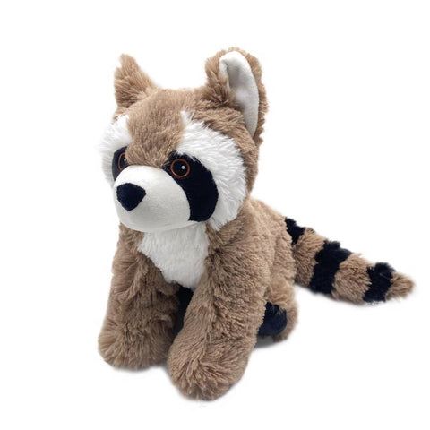 Peluche de mapache Warmies marrón