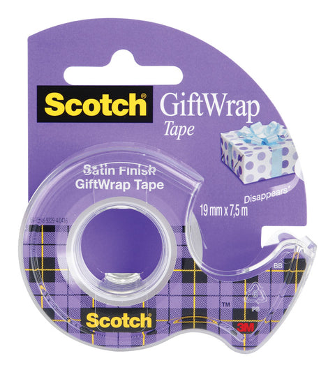 Scotch 3/4 in. W X 650 in. L Gift Wrapping Tape (Pack of 12)