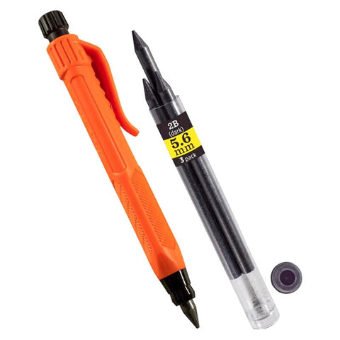 Rite in the Rain #2B 5.6 mm Jumbo Pencil 1 pk Orange (Pack of 6)