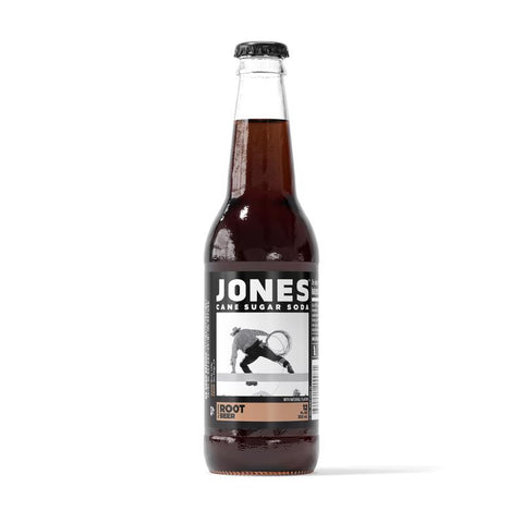 Jones Soda Root Beer Cane Sugar Soda 12 oz 1 pk (Pack of 24)