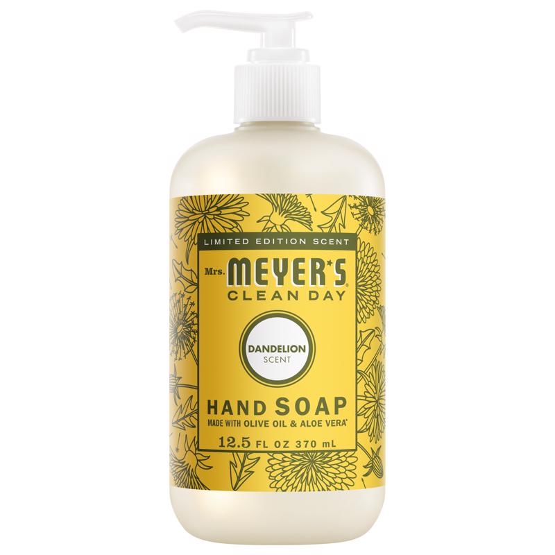 Mrs. Meyer's Clean Day Dandelion Scent Liquid Hand Soap 12.5 oz (Pack of 6)