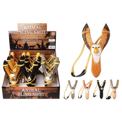Diamond Visions Animal Sling Shot Assorted (Pack of 12)