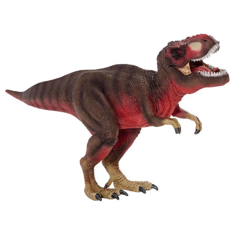 Juguete de dinosaurio Tyrannosaurus Rex Schleich marrón/rojo