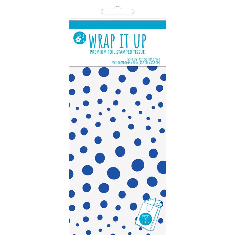 Paper Images Blue Fuchsia Tissue Paper (Pack of 6)