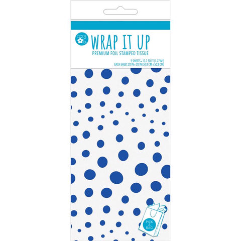 Paper Images Blue Fuchsia Tissue Paper (Pack of 6)