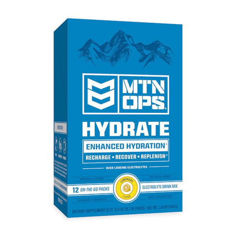 MTN OPS Lemonade Drink Mix 3.6 oz (Pack of 12)