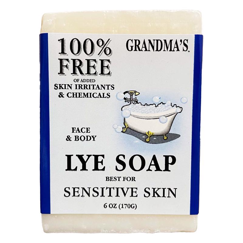 Grandma's No Scent Bar Soap 6 oz (Pack of 12)