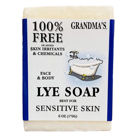 Grandma's No Scent Bar Soap 6 oz (Pack of 12)