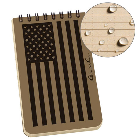 Rite in the Rain 3 in. W X 5 in. L Top-Spiral Tan All-Weather Notebook (Pack of 12)