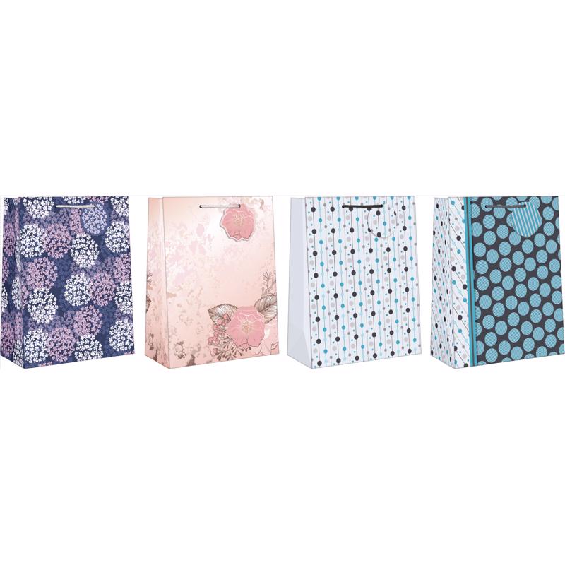 Paper Images Assorted General Designs Gift Bag (Pack of 12)