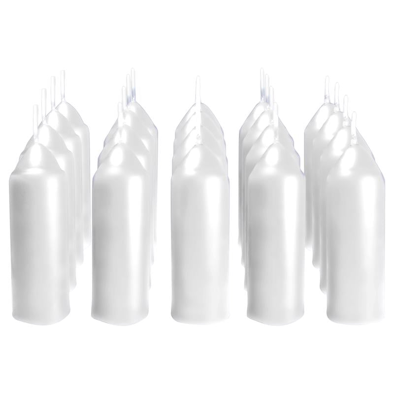 UCO White Unscented Scent Candle (Pack of 20)