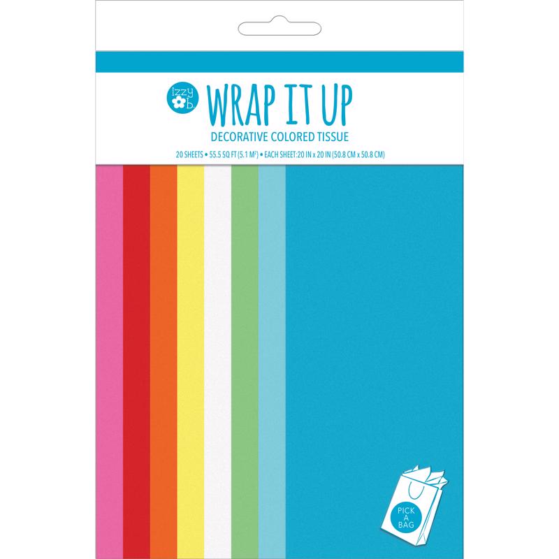 Paper Images Multi-Color Decorative Tissue Paper (Pack of 6)