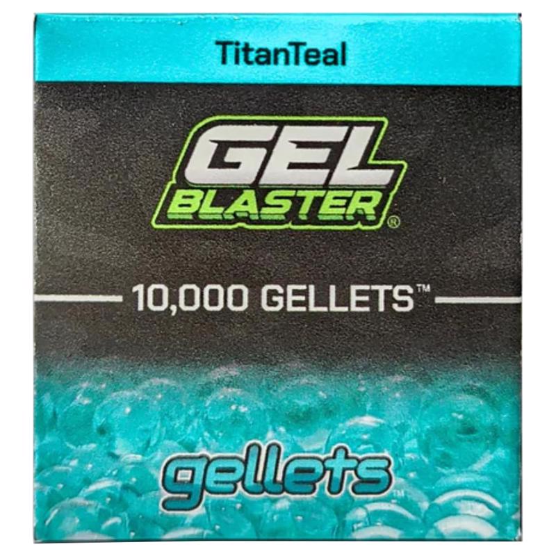Gel Blaster Gellets color verde azulado, 10000 unidades