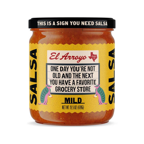 El Arroyo Mild Salsa 15.5 oz Jar (Pack of 6)