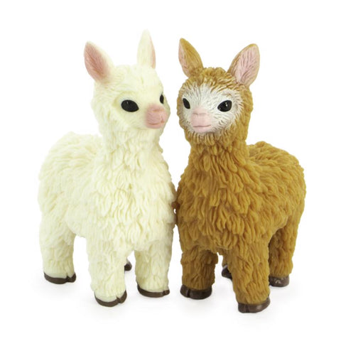 Keycraft Beanie Llama Brown/White (Pack of 16)