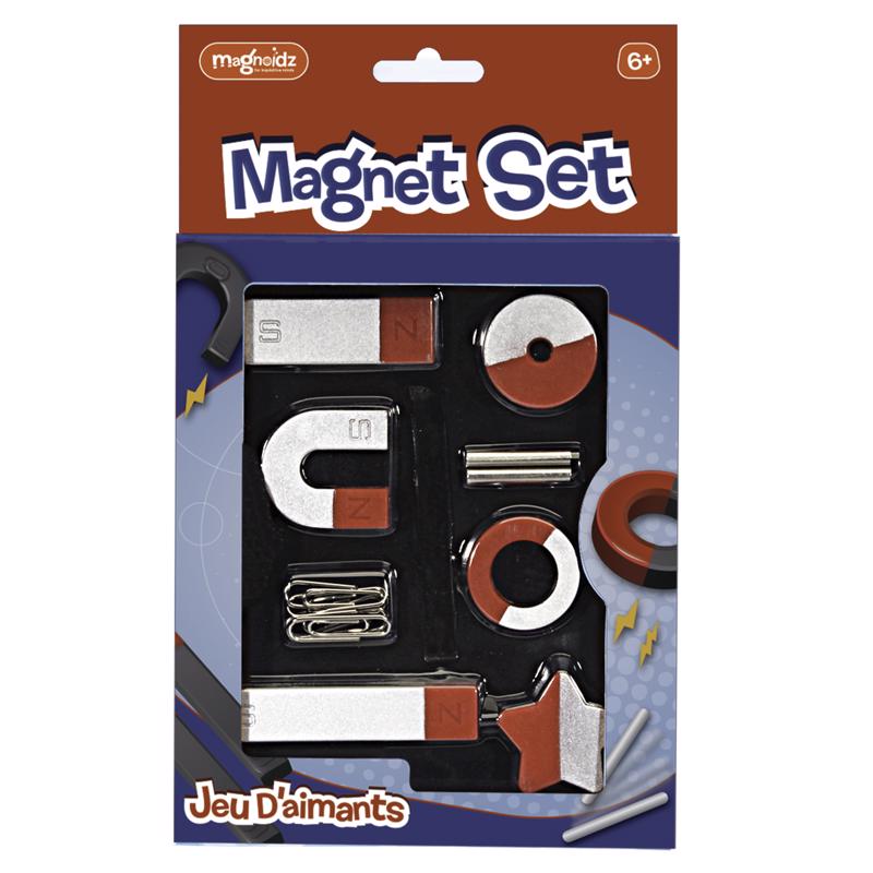 Keycraft Magnoidz Magnet Set Red/Silver (Pack of 24)