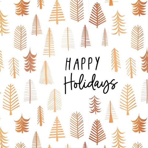 P Graham Dunn White Pine Happy Holidays Word Block 5 in. (Pack of 4)