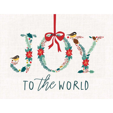 P Graham Dunn Multicolored Joy To The World Word Block 5 in. (Pack of 4)