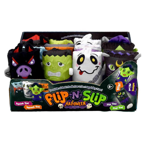 Shawshank LEDz Halloween Flip-N-Slip Squishy Toy 1 pk (Pack of 12)
