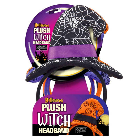 Shawshank LEDz Plush Witch Headband 1 pk (Pack of 8)