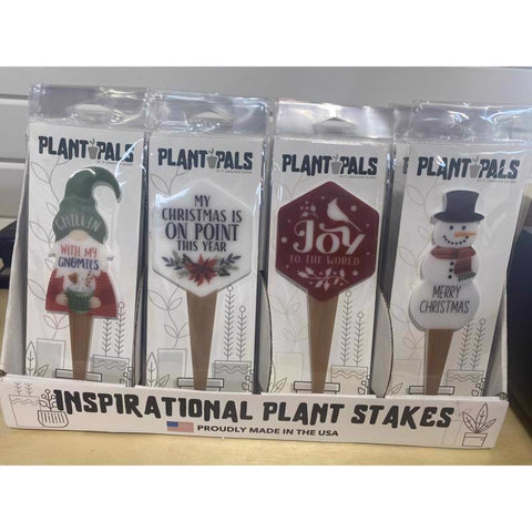 P Graham Dunn Plant Pals Assorted Inspirational Plant Stake (Pack of 24)
