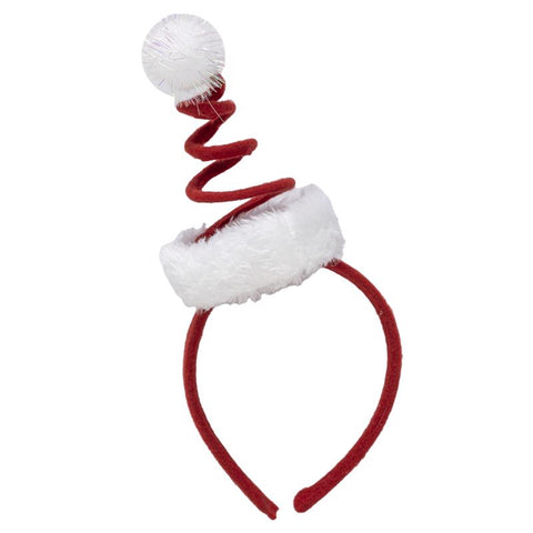 Dyno 9.25 in. Spiral Hat w/Pom Headband 1 pk (Pack of 12)