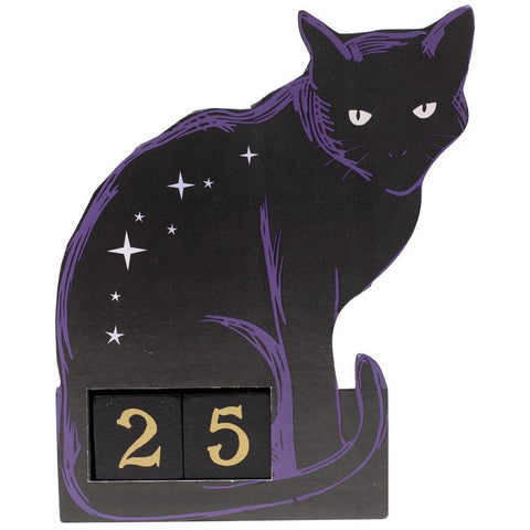 Dyno 9 in. Cat Calender Halloween Decor (Pack of 6)