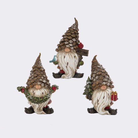 Gerson Multicolored Gnome Figurine 6 in. (Pack of 6)